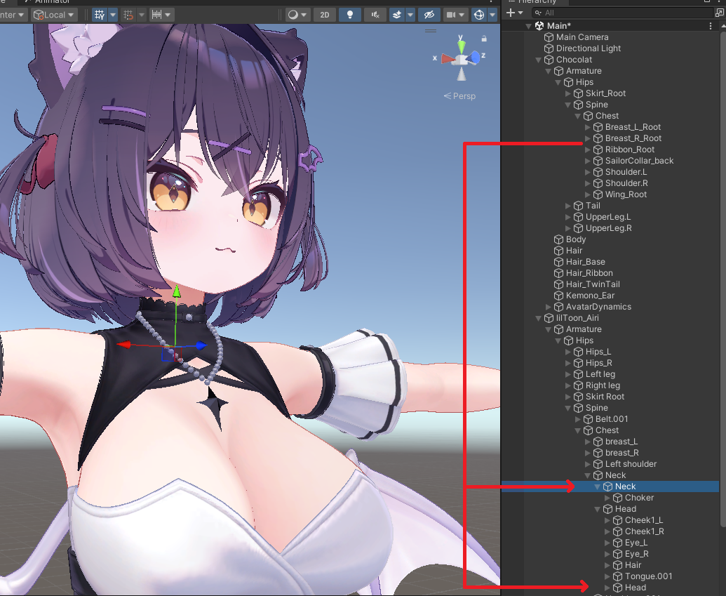 헤드 넥 구조 정리